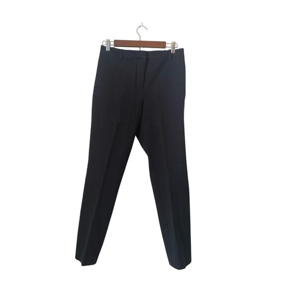 1.State Neutral Black Business Slim High Rise Straight Leg Trouser Pant Size 6 - Picture 1 of 7